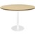 RAPIDLINE ROUND TABLE DISC BASE 1200MM NATURAL OAKWHITE