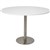 RAPIDLINE ROUND TABLE DISC BASE 1200MM NATURAL WHITESTAINLESS STEEL