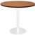 RAPIDLINE ROUND TABLE DISC BASE 900MM CHERRYWHITE
