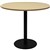 RAPIDLINE ROUND TABLE DISC BASE 900MM NATURAL OAKBLACK
