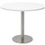 RAPIDLINE ROUND TABLE DISC BASE 900MM NATURAL WHITESTAINLESS STEEL