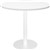 RAPIDLINE ROUND TABLE DISC BASE 900MM NATURAL WHITEWHITE