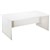 RAPID VIBE OPEN DESK 1500 X 750 X 730MM WHITE
