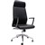 RAPIDLINE CL3000H SLIMLINE EXECUTIVE CHAIR HIGH BACK ARMS BLACK