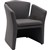 RAPIDLINE CLOVER TUB CHAIR 795 X 680 X 550MM CHARCOAL