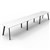 RAPIDLINE ETERNITY WORKSTATION 3 PERSON 1500 X 750MM NATURAL WHITE  BLACK