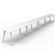 RAPIDLINE ETERNITY WORKSTATION 5 PERSON 1200 X 750MM NATURAL WHITE  WHITE SATIN