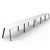 RAPIDLINE ETERNITY WORKSTATION 5 PERSON 1500 X 750MM NATURAL WHITE  BLACK