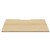 RAPIDLINE SCREEN SCALLOPED DESK TOP 1200 X 750 NATURAL OAK