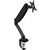 RAPIDLINE EXECUTIVE GAS SPRING SINGLE MONITOR ARM BLACK