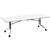RAPID EDGE FOLDING TABLE 2400 X 1000 X 743MM NATURAL WHITE
