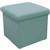 RAPIDLINE FLEXI FOLDABLE OTTOMAN 480 X 480 X 430MM LIGHT BLUE