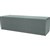 RAPIDLINE FLEXI LOUNGE SINGLE BACK REST MODULE 925 X 355 X 280MM LIGHT BLUE
