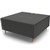 RAPIDLINE FLEXI LOUNGE SINGLE SEAT MODULE 925 X 940 X 430MM CHARCOAL ASH