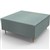 RAPIDLINE FLEXI LOUNGE SINGLE SEAT MODULE 925 X 940 X 430MM LIGHT BLUE