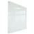 RAPIDLINE GLASS WRITING BOARD WITH CHROME FITTINGS 1800 X 900 X 15MM WHITE