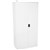 RAPIDLINE SWING DOOR CUPBOARD 3 SHELVES 910 X 450 X 1830MM SILVER GREY