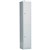 GO STEEL LOCKER 2 DOOR 380 X 455 X 1830MM SILVER GREY