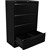 GO LATERAL FILING CABINET 4 DRAWER HEAVY DUTY 1321 X 900 X 473MM BLACK