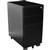 GO STEEL SLIMLINE MOBILE PEDESTAL 3 DRAWER 300 X 472 X 610MM BLACK