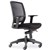 RAPIDLINE HARTLEY TASK CHAIR MEDIUM MESH BACK ARMS BLACK