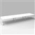 RAPID INFINITY 6 PERSON LOOP LEG DOUBLE SIDED WORKSTATION 1200 X 700MM WHITE