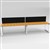 RAPID INFINITY 2 PERSON LOOP LEG SINGLE SIDED WORKSTATION WITH SCREEN 1200 X 700MM BEECH