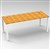 RAPID INFINITY 1 PERSON PROFILE LEG SINGLE SIDED WORKSTATION 1800 X 700MM BEECH