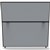 RAPIDLINE SHUSH30 SCREEN 1200 X 1200MM GREY