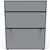 RAPIDLINE SHUSH30 SCREEN 1500 X 1200MM GREY