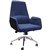 RAPIDLINE LUJO EXECUTIVE CHAIR MEDIUM BACK ARMS BLUE