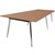 RAPID AIR BOARDROOM TABLE 2400 X 1200MM BEECH