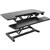 RAPID FLUX ELECTRIC HEIGHT ADJUSTABLE DESK RISER 950 X 415MM BLACK