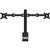 RAPIDLINE REVOLVE DUAL SCREEN MONITOR ARM BLACK