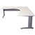 RAPID SPAN CORNER WORKSTATION METAL MODESTY PANEL 1500 X 1500 X 700MM NATURAL WHITESILVER