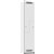 RAPIDLINE MELAMINE LOCKER 2 STEP DOOR 1850 X 380 X 455MM NATURAL WHITEBLACK EDGING