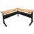 RAPID SPAN ELECTRIC HEIGHT ADJUSTABLE CORNER WORKSTATION 1800 X 1200 X 700MM BEECHBLACK