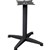 RAPIDLINE 4 STAR TABLE BASE BRUSHED BLACK