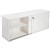 RAPID VIBE CREDENZA SLIDING DOOR LOCKABLE 1200 X 450 X 730MM WHITE
