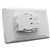 RAPIDLINE WALL STARTER PLATE SINGLE WHITE