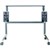 RAPIDLINE TYPHOON FLIP TOP TABLE FRAME 1800 X 750MM BLACK