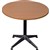 RAPIDLINE TYPHOON ROUND TABLE 1200 X 750MM BEECH