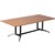 RAPIDLINE TYPHOON BOARDROOM TABLE 2400 X 1200 X 750MM BEECH