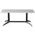 RAPIDLINE TYPHOON BOARDROOM TABLE 2400 X 1200 X 750MM WHITE