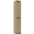 RAPIDLINE MELAMINE LOCKER 2 DOOR 1850 X 305 X 455MM NATURAL OAKBLACK EDGING