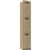 RAPIDLINE MELAMINE LOCKER 3 DOOR 1850 X 305 X 455MM NATURAL OAKBLACK EDGING