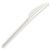 BIOPAK PLA KNIFE 165MM WHITE PACK 50