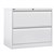 GO LATERAL FILING CABINET 2 DRAWER HEAVY DUTY 705 X 900 X 473MM WHITE CHINA