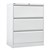 GO LATERAL FILING CABINET 3 DRAWER HEAVY DUTY 1016 X 900 X 473MM WHITE CHINA