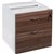 OM PREMIER FIXED DESK PEDESTAL 1 DRAWER  1 FILE 464 X 400 X 450MM CASNANWHITE